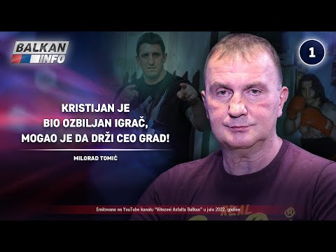 INTERVJU: Milorad Tomić - Kristijan je bio ozbiljan igrač, mogao je da drži ceo grad! (8.7.2022)