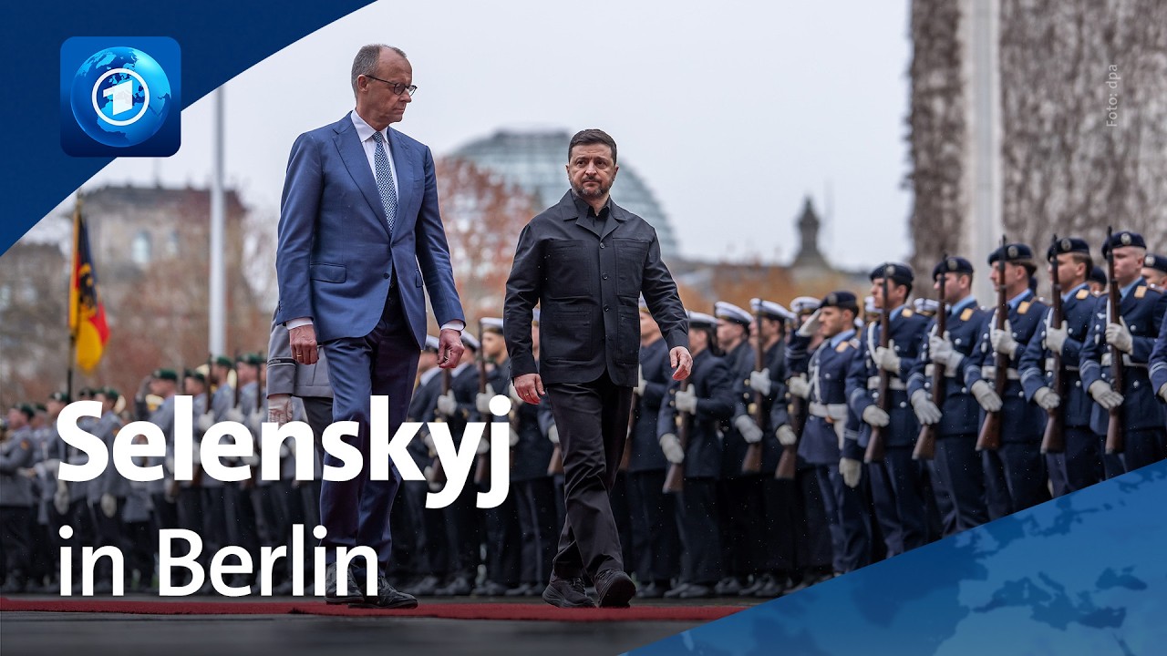 Merz empfängt Selenskyj: Ukrainische und deutsche Minister treffen sich zu Regierungskonsultationen
