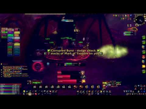 WoW Legion | Emerald nightmare Raid:  Dragons of Nightmare Heroic | Prot Warrior PoV
