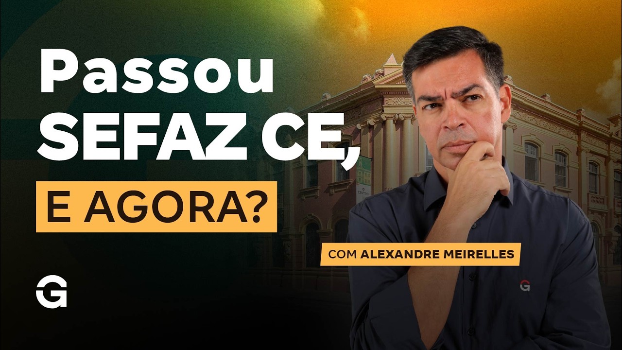 Passou SEFAZ CE, e agora?
