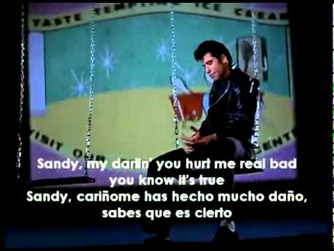 John Travolta - Sandy (Vj Karnal VideoEdit)(Subt. Español Ingles)