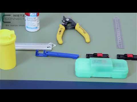 Montagevideo OpDAT FAST™ Hybrid - LWL-Steckerkonfektion für Adern 0,9 mm (DE)