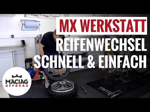 Motocross / Enduro Reifen wechseln | Tutorial | Maciag Offroad MX Werkstatt
