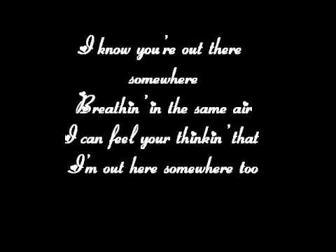 Out There Somewhere - Ashley Gearing (Lyrics)