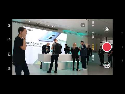 OPPO Reno 7 Lite 5G (CPH2343) camera menu and features