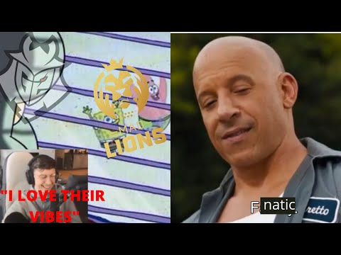 Caedrel reacts to Mad lions and Fnatic voicecomms, both teams have good vibes!