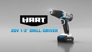 HART 20V 1/2" Drill/Driver