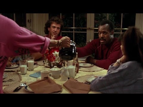 Lethal Weapon - dinner scene