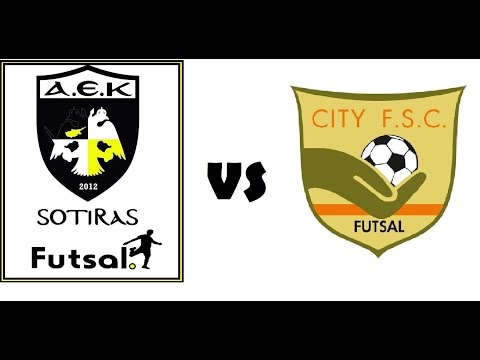 AEK Sotiras futsal - City FSC 8-2  (6/2/2015)
