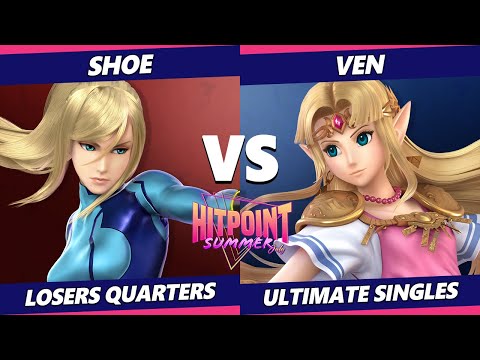 Hitpoint Summer July Losers Quarters - Shoe (ZSS) Vs. Ven (Zelda) SSBU Ultimate Tournament
