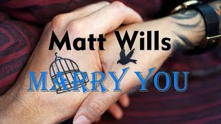Marry You Music Video