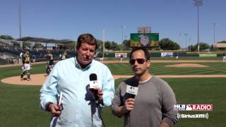 preview picture of video 'Oakland Athletics - 2015 MLB Network Radio Spring Training Tour'