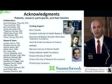 Dr. Benjamin Goldstein - "Effects of Acute Aerobic Exercise on Brain Physiology, Attention and Mood"