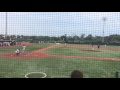 Pitching at Ohio Elite Baseball Showcase