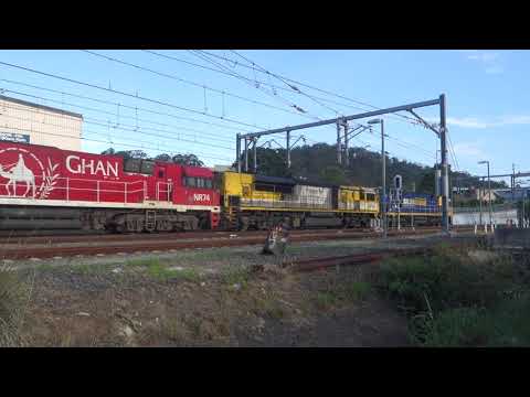 NR118 / LDP005 / NR74 The Ghan / NR44 with PN 2BW4 - 11/2/20