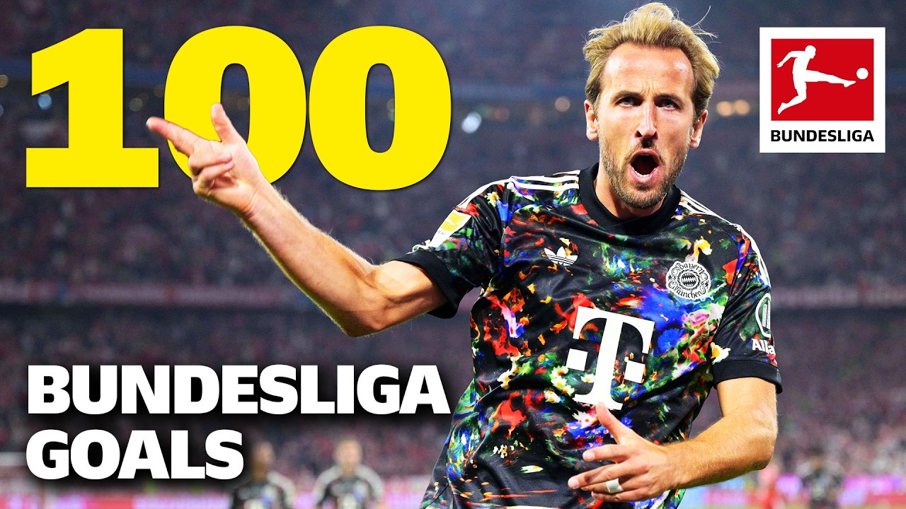 Harry Kane - The Fastest Player To Score 100 Bundesliga Goals ⚽️🔥