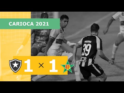 Botafogo 1 x 1 Portuguesa-RJ - Gols - 04/04 - Campeonato Carioca 2021
