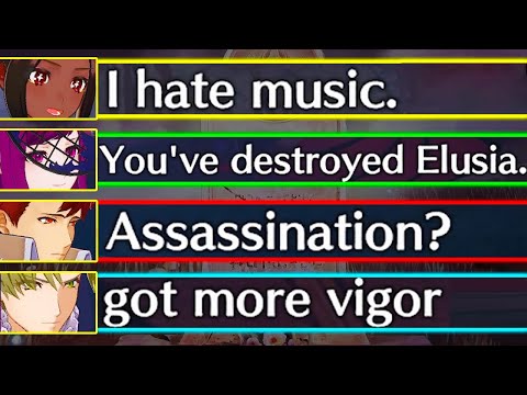 Fire Emblem Engage: Fell Xenologue DLC - All Unique Battle Quotes & Dialogues (Vs. Evil Versions)