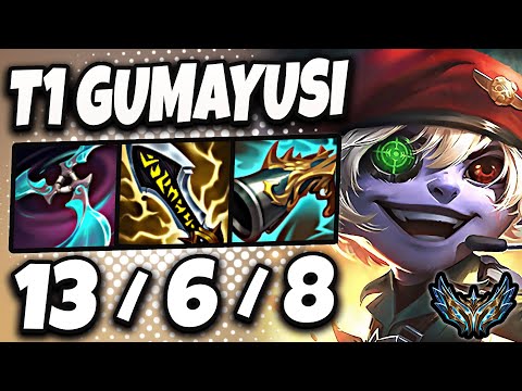 T1 Gumayusi Tristana ADC vs Ezreal - Patch 25.3 Korea Challenger ✅