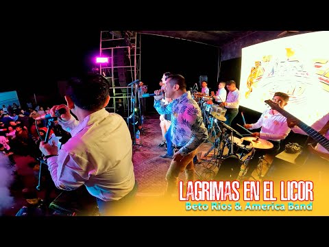 Mis lagrimas en el licor - America Band FT Rios en Concierto Tierra Rajada Olmos