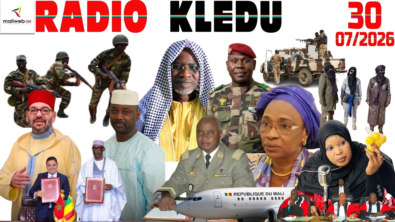 La Revue de Presse de la RADIO KLEDU du 30 Juillet 2026