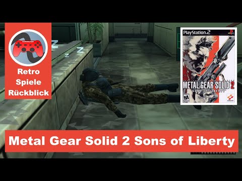Metal Gear Solid 2 Sons of Liberty - PS2- Retro Spiele Rückblick