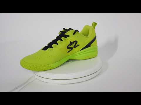 SALMING KOBRA 3 SHOE MEN FLUO GREEN BLACK