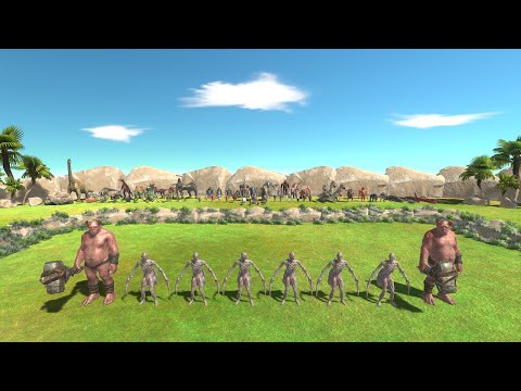 Ogre Lord + Saber Ghoul Army (500 Cost) VS Every Faction Animal Revolt Battle Simulator
