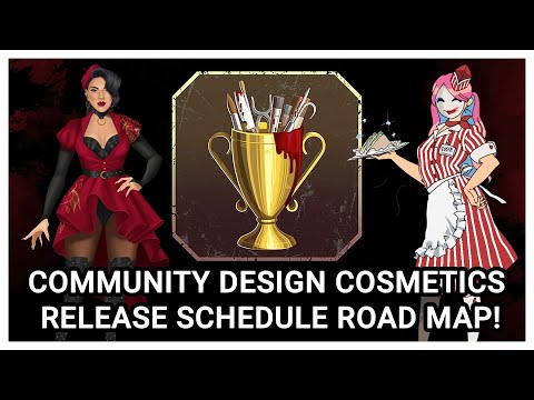 DEAD BY DAYLIGHT COMMUNITY DESIGN COSMETICS RELEASE SCHEDULE ROADMAP!
