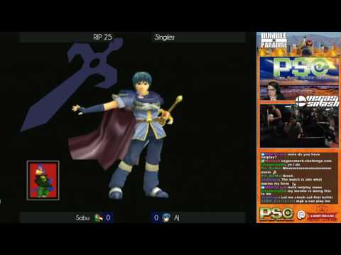 RIP 25 - Melee - Singles - WR1 - Sabu (Falco) vs AJ (Marth)