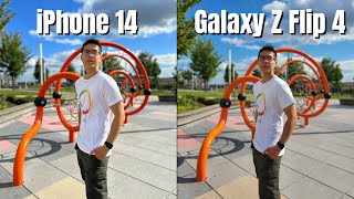 iPhone 14 vs Galaxy Z Flip 4 Camera Comparison