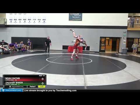 187 Lbs 2nd Wrestleback (16 Team) - Noah Mathis, Kansas Red Vs Zackary Baker, North Carolina F7d2