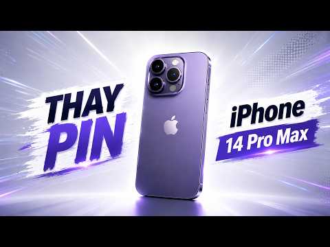 Video Thay pin iPhone 14 Pro Max