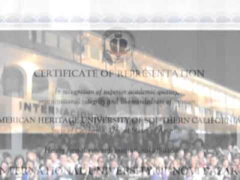 Reklama IUNP-a - Heritage diplome