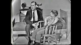 Shelley Berman is a frustrated dad in this skit 1/29/60