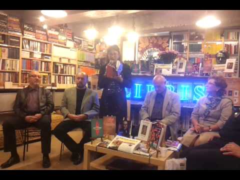 Libraria St O Iosif Brasov 2013- lansare C. Firan - A Sangeorzan - recita Carmen Firan