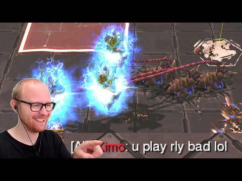 Protoss Player Gets Salty vs My AMAZING Infestor Cheese