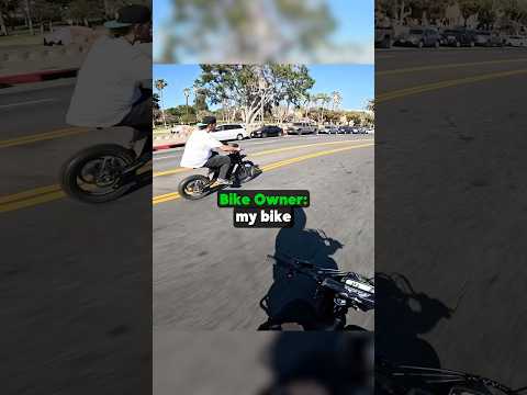 Biker Gets His Bike Stolen 😱