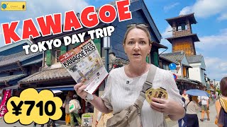 How to Visit Kawagoe from Tokyo for Under ¥1000 | Kawagoe Pass | What to See, Do & Eat