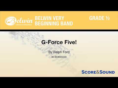 G-Force Five!, by Ralph Ford – Score & Sound