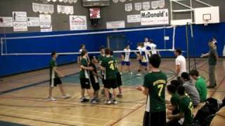 preview picture of video 'PRSS Sr Boys Volleyball - Terrace Nov 7 2009b'
