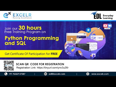 Python Programming And Sql Edl Day 1