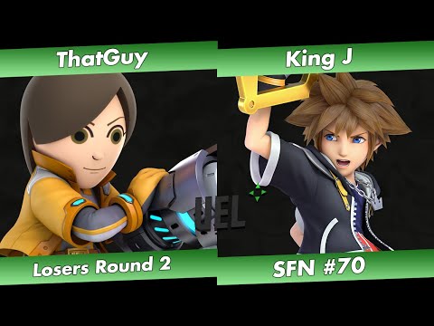 Smash Fight Night! #70 - ThatGuy (Mii Gunner) vs King J (Sora) Losers Round 2
