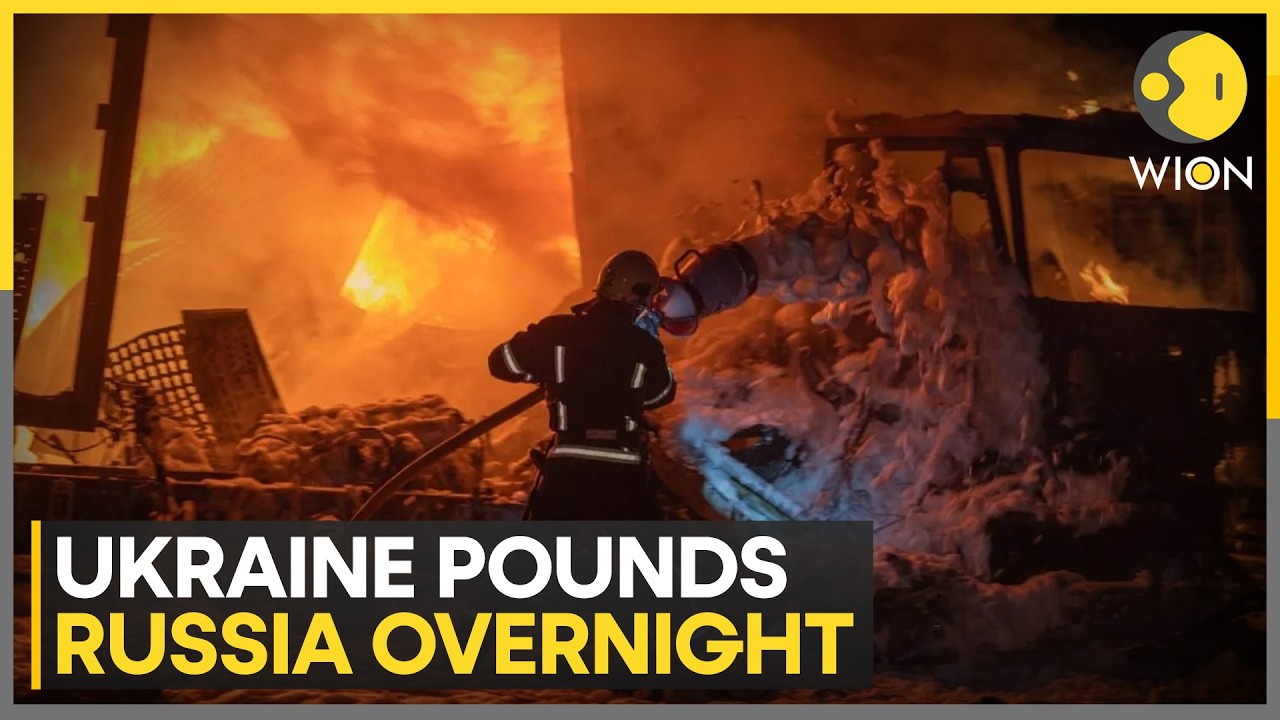 Russia-Ukraine War: Ukraine's Armed Forces Strike Russian Warship in Caspian Sea | WION News
