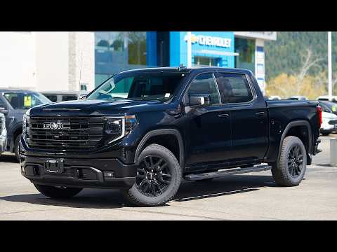 2026 GMC Sierra 1500 Crew Cab Short Box 4-Wheel Drive Elevation in Black for sale at Salmon Arm Chevrolet Buick GMC in Salmon Arm, BC