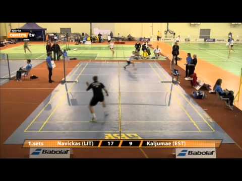 Babolat Riga Open 2013. Kestutis Navickas- Rainer Kaljumae.