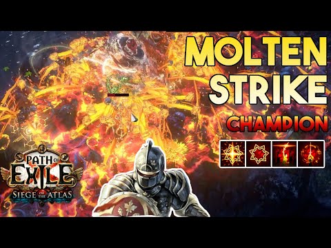 [3.18] Molten Strike Build | Champion | Sentinel | Path of Exile 3.18