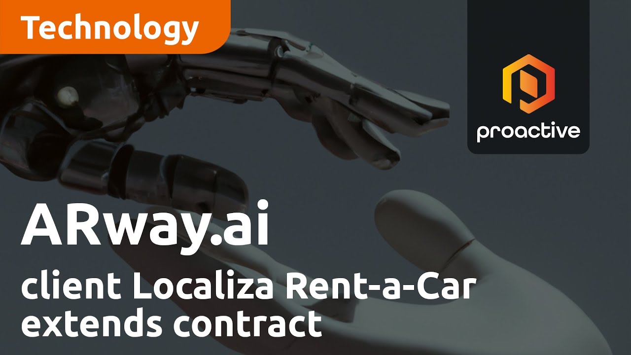 ARway.ai announced client Localiza Rent-a-Car has extended its contract after successful deployment