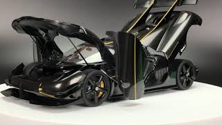 AUTOart Koenigsegg One:1 (Clear Carbon with Glod Accents)