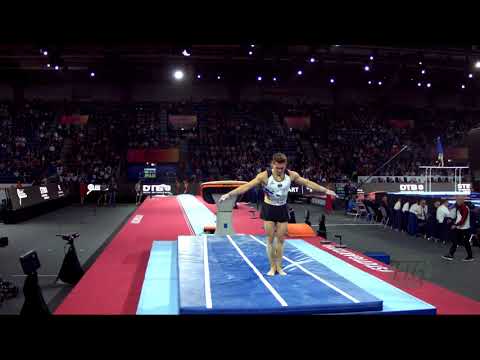 KLESSING Nick (GER) - 2019 Artistic Worlds, Stuttgart (GER) - Qualifications Vault 1